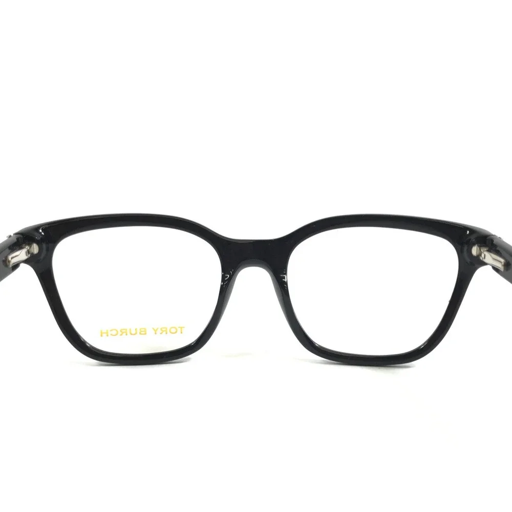 Tory Burch Eyeglasses Frames TY2073 1377 Shiny Black Cat Eye Full Rim 50-19-135